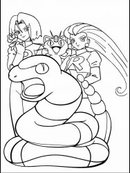 plansa de colorat pokemon #16