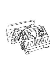 plansa de colorat pompieri #6