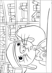 plansa de colorat povestea lui despereaux #4