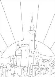 plansa de colorat povestea lui despereaux #8