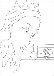 plansa de colorat povestea lui despereaux #14