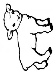 plansa de colorat primavara #16