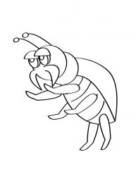 plansa de colorat primavara #17