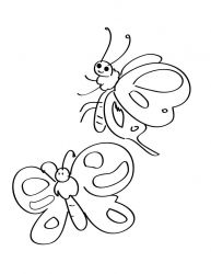 plansa de colorat primavara #18