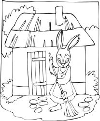 plansa de colorat primavara #12