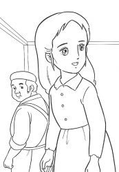 plansa de colorat printesa sarah #15