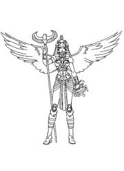 plansa de colorat printesele disney #10