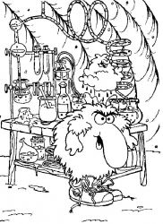 plansa de colorat rainbow brite #13