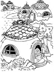 plansa de colorat rainbow brite #20