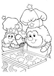 plansa de colorat rainbow brite #13