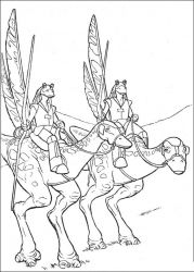 plansa de colorat razboiul stelelor #7