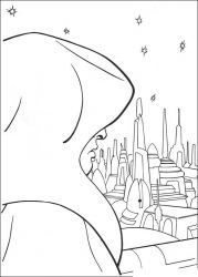 plansa de colorat razboiul stelelor #12