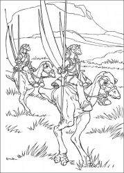 plansa de colorat razboiul stelelor #2