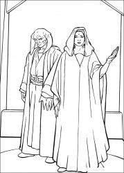 plansa de colorat razboiul stelelor #16