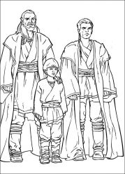 plansa de colorat razboiul stelelor #21