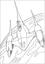 plansa de colorat razboiul stelelor #17