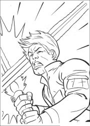 plansa de colorat razboiul stelelor #6