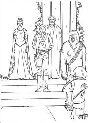 plansa de colorat razboiul stelelor #12