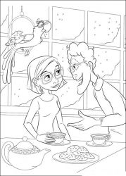 plansa de colorat rio #5