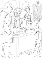 plansa de colorat rio #11