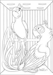 plansa de colorat rio #12