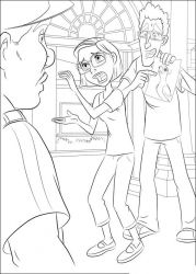 plansa de colorat rio #13