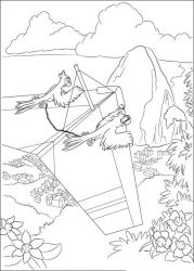 plansa de colorat rio #18