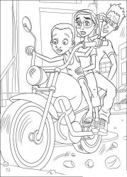 plansa de colorat rio #21