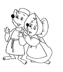 plansa de colorat robin hood #2