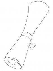 plansa de colorat scoala #4