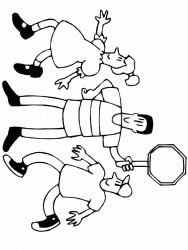 plansa de colorat scoala #17