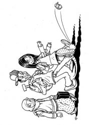 plansa de colorat scoala #15