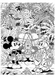 plansa de colorat scrooge mcduck #15