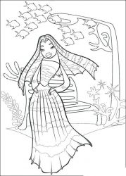 plansa de colorat shark tale #3