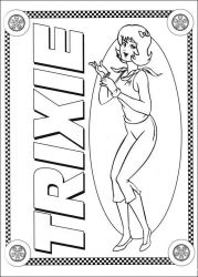 plansa de colorat speed racer #5