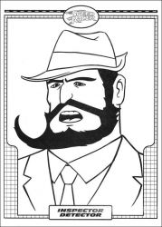 plansa de colorat speed racer #10