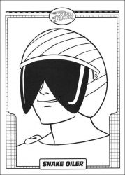 plansa de colorat speed racer #18