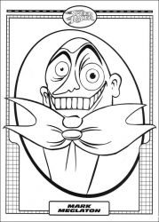 plansa de colorat speed racer #11