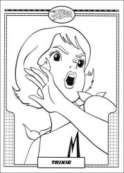 plansa de colorat speed racer #19