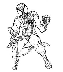Planse De Colorat Cu Spiderman Desene De Colorat Cu Spiderman Spiderman De Colorat