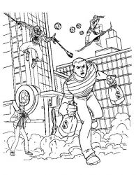 plansa de colorat spiderman #1