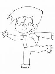 plansa de colorat sport #4