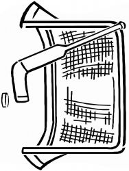 plansa de colorat sport #12