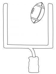 plansa de colorat sport #18