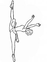 plansa de colorat sport #3