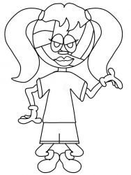 plansa de colorat sport #7