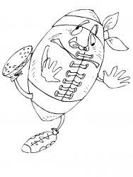 plansa de colorat sport #18