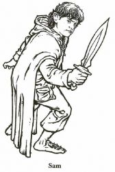 plansa de colorat stapanul inelelor #2