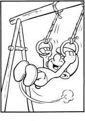 plansa de colorat strumfii #21