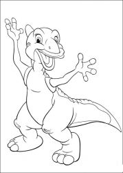 plansa de colorat taramul uitat de timp #7